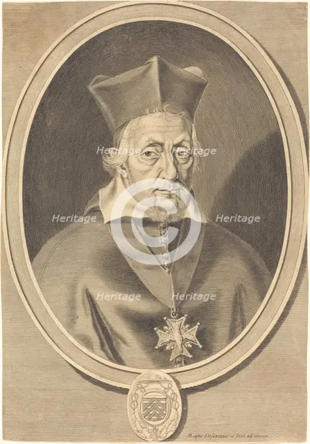 François La Rochefoucauld. Creator: Michel Lasne.