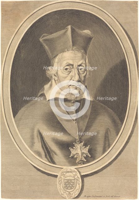 François La Rochefoucauld. Creator: Michel Lasne.