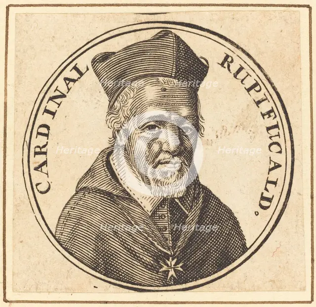 François La Rochefoucauld. Creator: Michel Lasne.