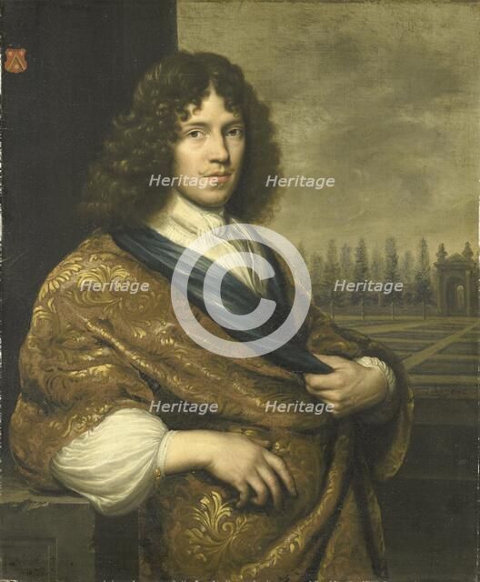 François Leidecker (1650-1718). Deputy of the Exchequer of Zeeland, 1674. Creator: Zacharias Blijhooft.
