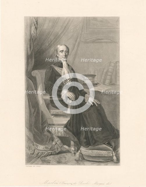 François Marquis de Barbé-Marbois (1745-1837), 1860.