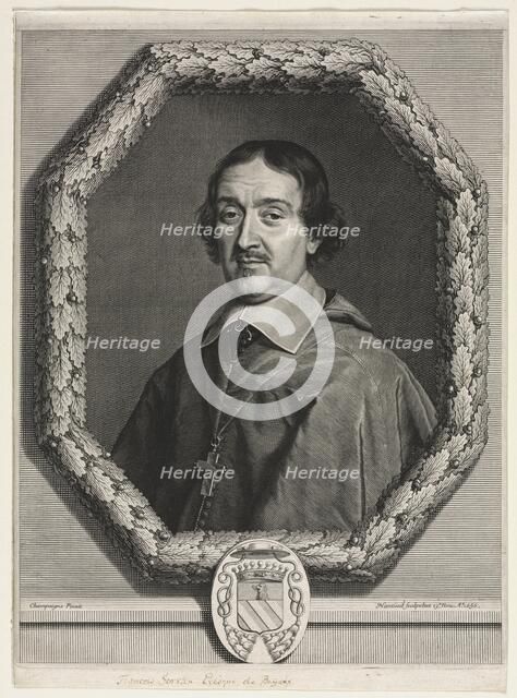 François Servien, Bishop of Bayeux, 1656. Creator: Robert Nanteuil (French, 1623-1678).