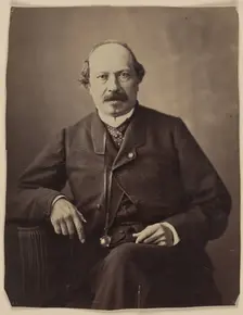 François Ponsard, 1861-1869. Creator: Nadar