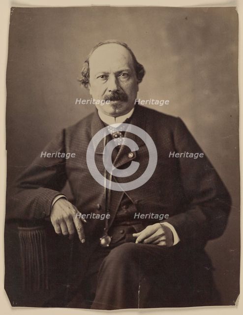 François Ponsard, 1861-1869. Creator: Nadar.