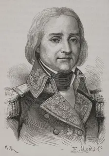 François-Paul Brueys d'Aigalliers, (1753-1798), French admiral who led the fleet into...Egypt,1879. Creator: Unknown