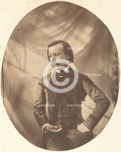 François-Paul Meurice, 1854. Creators: Charles Hugo, Auguste Vacquerie.