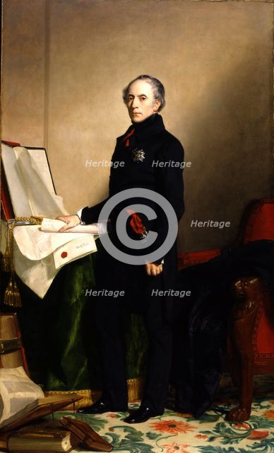 Francois Pierre Guillaume Guizot, 1841. Creator: George Peter Alexander Healy.