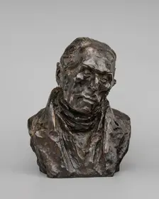 François-Pierre-Guillaume Guizot, model c. 1832/1835, cast 1929/1950. Creator: Honore Daumier