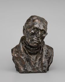 François-Pierre-Guillaume Guizot, model c. 1832/1835, cast 1929/1950. Creator: Honore Daumier
