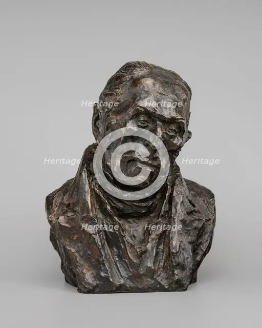 François-Pierre-Guillaume Guizot, model c. 1832/1835, cast 1929/1950. Creator: Honore Daumier.