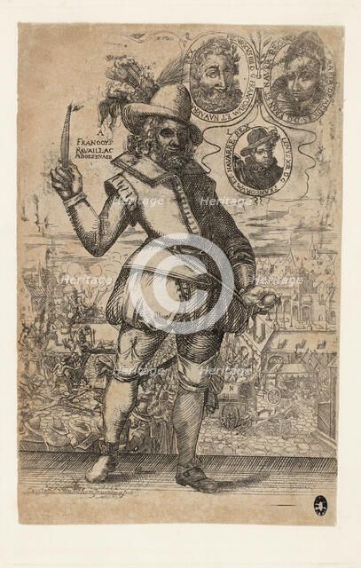 François Ravaillac (1578-1610), the murderer of King Henry IV of France. Creator: Sichem, Christoffel van (1581-1658).