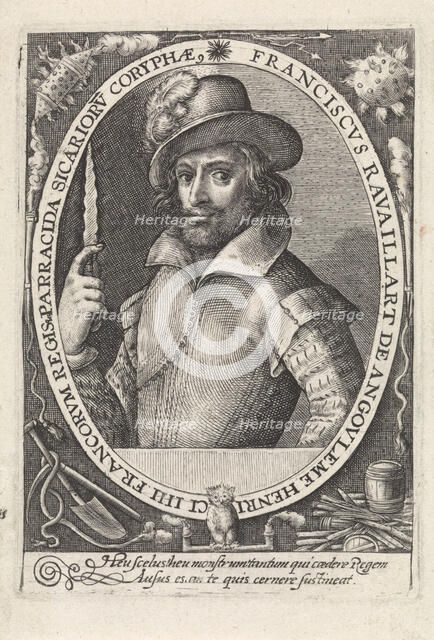 François Ravaillac (1578-1610), the murderer of King Henry IV of France, ca 1610-1615. Creator: Passe, Crispijn van de, the Elder (1564-1637).