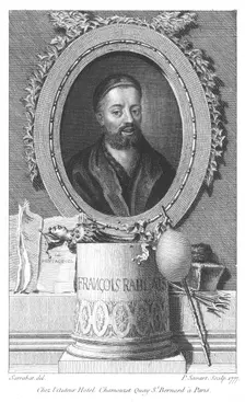 Francois Rabelais (c1495-1553), 1777. Artist: Pierre Savart
