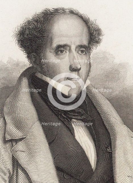 François-René, vicomte de Chateaubriand (1768-1848), .