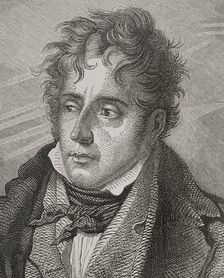 François-René, vicomte de Chateaubriand (1768-1848), French writer and diplomat, 1856. Creator: Jean Baptiste Charles Carbonneau
