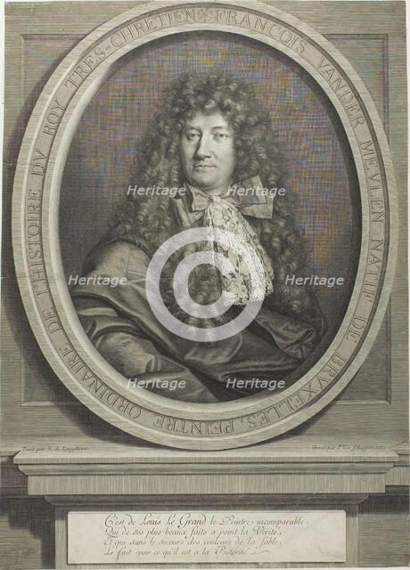 François Van der Meulen, 1687. Creator: Pierre Louis van Schuppen.