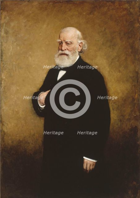 François-Vincent Raspail (1794-1878), chemist and politician, 1878. Creator: Francisco Miralles.