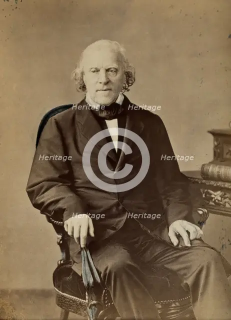 François-Vincent Raspail, 1862. Creator: Mathieu Deroche.