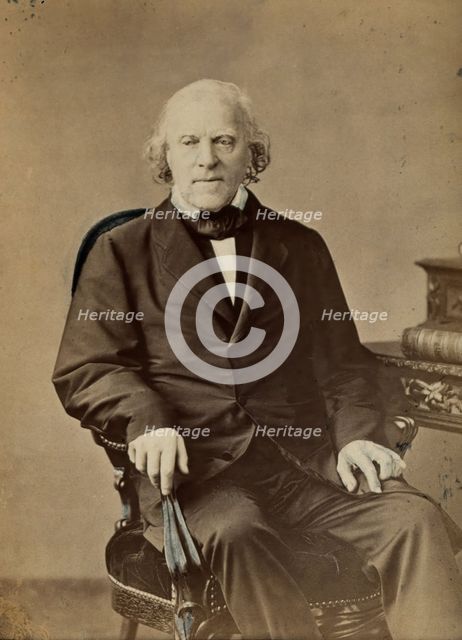 François-Vincent Raspail, 1862. Creator: Mathieu Deroche.