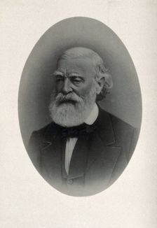 François-Vincent Raspail, 1870. Creator: A Bernard
