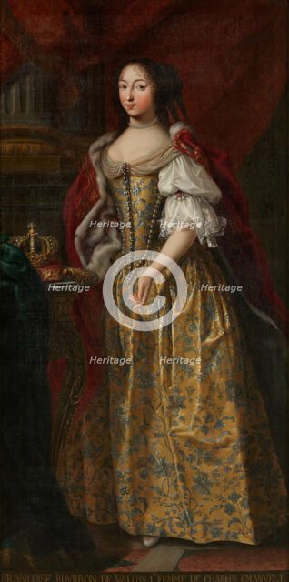 Françoise Madeleine d'Orléans (1648-1664), Duchess of Savoy. Artist: Anonymous 