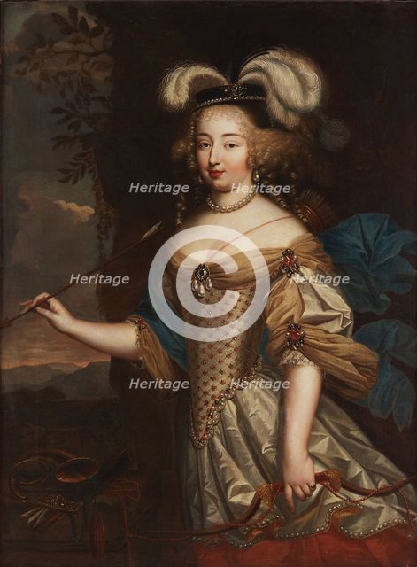 Françoise-Athénaïs de Rochechouart, marquise de Montespan (1640-1707), as Diana.