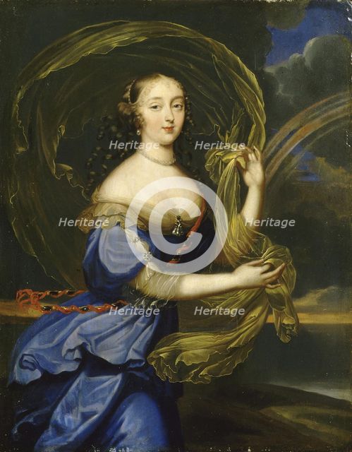 Françoise-Athénaïs de Rochechouart, marquise de Montespan (1640-1707), as Iris. Artist: Elle, Louis Ferdinand, the Younger (1648-1717)
