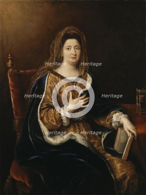 Françoise d'Aubigné, Marquise de Maintenon (1635-1719), ca 1694. Artist: Mignard, Pierre (1612-1695)