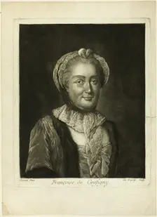 Françoise de Grasigny, n.d. Creator: Jean-Baptiste André Gautier d'Agoty