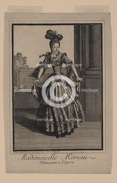 Françoise Fanchon Moreau, End of 17th cen.. Artist: Anonymous  