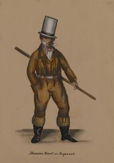 Françoise Ravel as Roquinet, 1855-1859. Creator: Alfred Jacob Miller