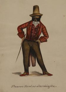 Françoise Ravel as Starchington, 1855-1859. Creator: Alfred Jacob Miller