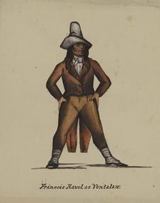 Françoise Ravel as Ventalaw, 1855-1859. Creator: Alfred Jacob Miller