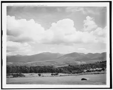 Franconia Mountains from Sugar Hill, White Mts., N.H., c1901. Creator: Unknown