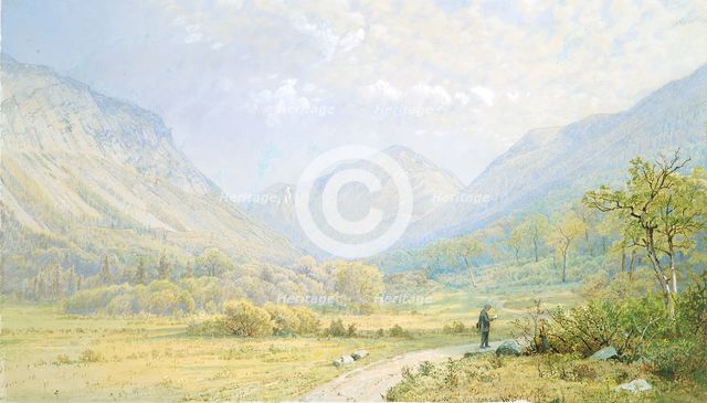 Franconia Notch, New Hampshire, 1872. Creator: William Trost Richards.