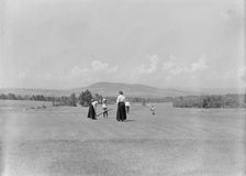 Franconia Notch, Sugarhill (i.e. Sugar Hill) from Profile Golf Club Links..., N.H., c.1900-1906. Creator: Unknown