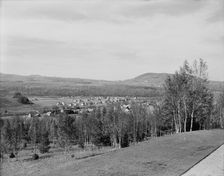 Franconia Village and Sugar Hill, White Mountains, c1900. Creator: Unknown