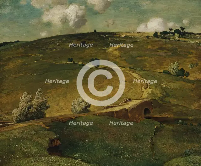 Franconian landscape, 1904. Creator: Anton von Stadler.