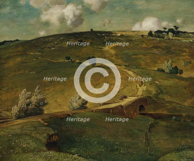 Franconian landscape, 1904. Creator: Anton von Stadler.