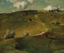 Franconian landscape, 1904. Creator: Anton von Stadler