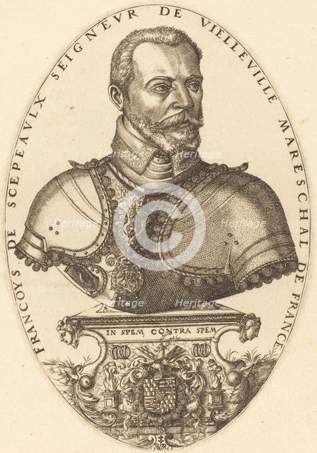 Francoys de Scepeaux, 1564. Creator: Pierre Woeiriot.
