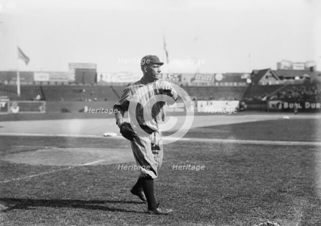 Frank Allen, Brooklyn NL (baseball), 1912. Creator: Bain News Service.