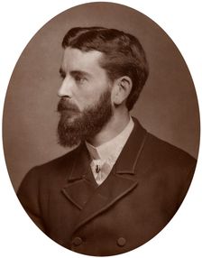 Frank Dicksee, ARA, English painter and illustrator, 1883.Artist: Lock & Whitfield