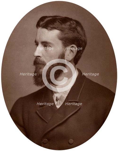 Frank Dicksee, ARA, English painter and illustrator, 1883.Artist: Lock & Whitfield