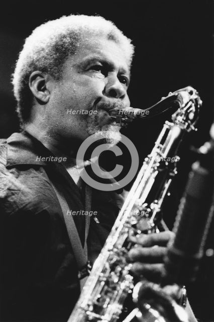 Frank Foster, North Sea Jazz Festival, The Hague, Netherlands, 1992. Creator: Brian Foskett.