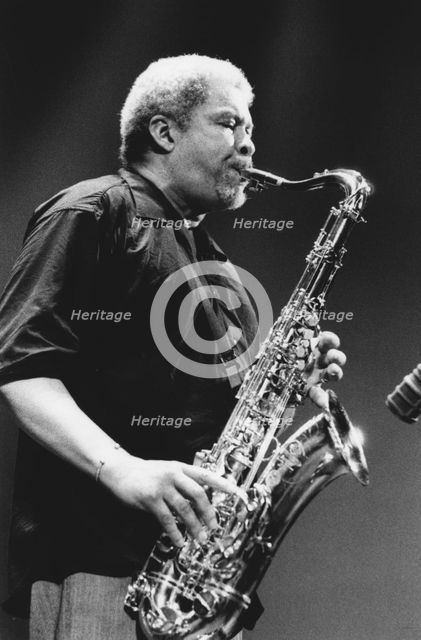 Frank Foster, North Sea Jazz Festival, The Hague, Netherlands, 1992. Creator: Brian Foskett.
