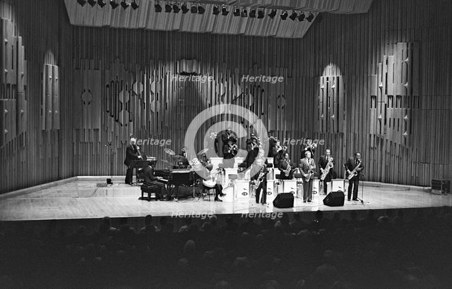 Frank Foster, Count Basie Orchestra, Barbican, London, 1986. Creator: Brian O'Connor.
