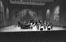 Frank Foster, Count Basie Orchestra, Barbican, London, 1986. Creator: Brian O'Connor