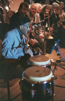 Frank Holder, All Star Crescendo Swing Band, Bournemouth 2007. Creator: Brian Foskett