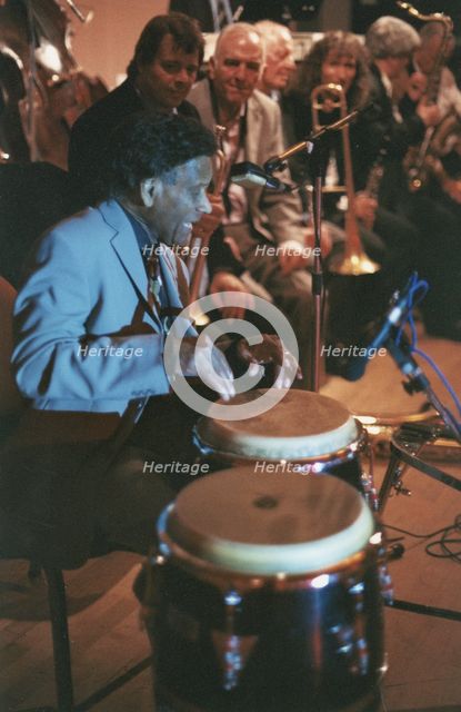 Frank Holder, All Star Crescendo Swing Band, Bournemouth 2007. Creator: Brian Foskett.